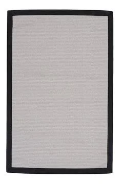 Colored machine carpet on a white background Foto stock