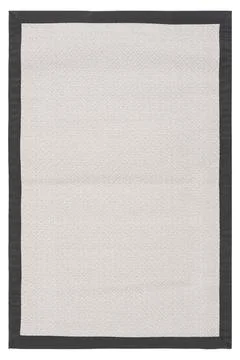 Colored machine carpet on a white background Stock Photos