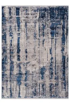 Colored machine carpet on a white background Stock Photos