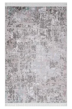 Colored machine carpet on a white background Stock Photos