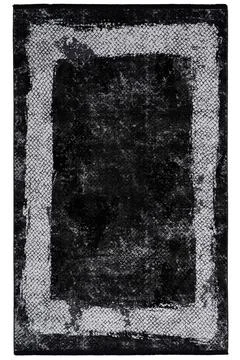 Colored machine carpet on a white background Foto stock