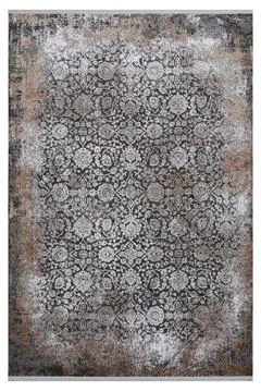 Colored machine carpet on a white background Stock Photos