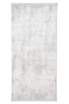 Colored machine carpet on a white background Stock Photos