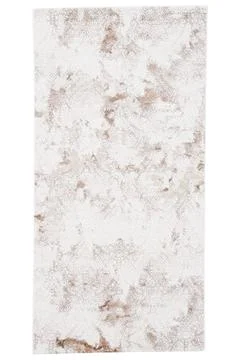 Colored machine carpet on a white background Foto stock