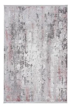 Colored machine carpet on a white background Stock Photos