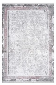 Colored machine carpet on a white background Stock Photos