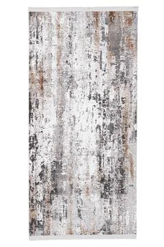 Colored machine carpet on a white background Stock Photos