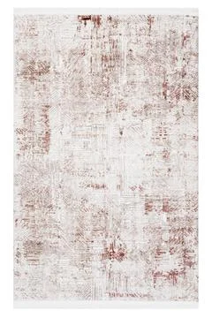 Colored machine carpet on a white background Stock Photos