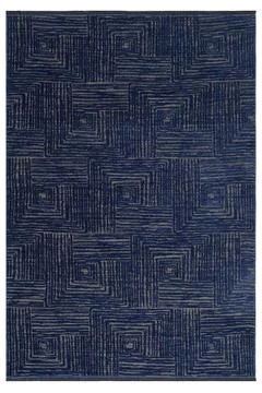 Colored machine carpet on a white background Stock Photos