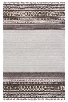 Colored machine carpet on a white background Stock Photos