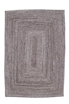 Colored machine carpet on a white background Stock Photos