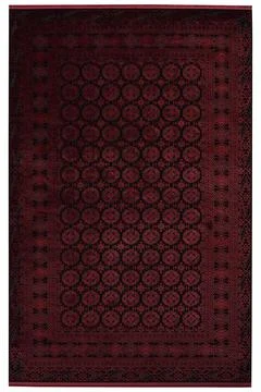 Colored machine carpet on a white background Stock Photos