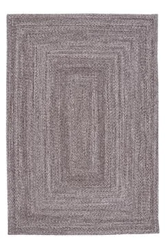 Colored machine carpet on a white background Stock Photos