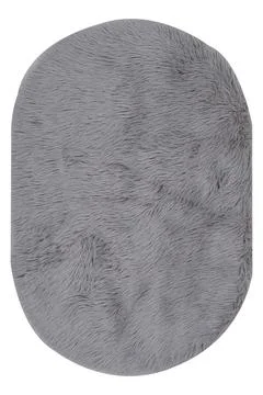 Colored machine carpet on a white background Stock Photos