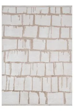 Colored machine carpet on a white background Stock-Fotos