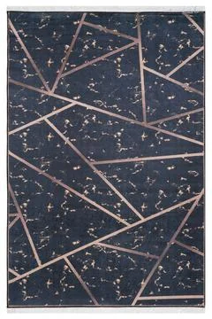 Colored machine carpet on a white background Stock Photos