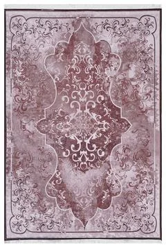 Colored machine carpet on a white background Stock Photos