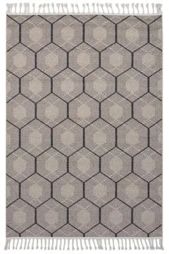 Colored machine carpet on a white background Foto stock