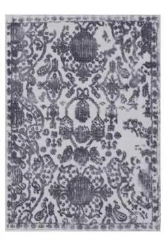 Colored machine carpet on a white background Stock Photos