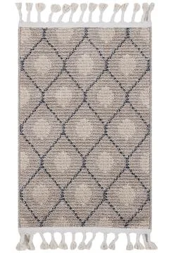 Colored machine carpet on a white background Stock Photos