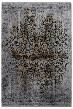 Colored machine carpet on a white background Stock Photos