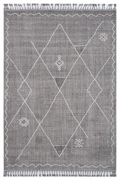 Colored machine carpet on a white background Stock Photos