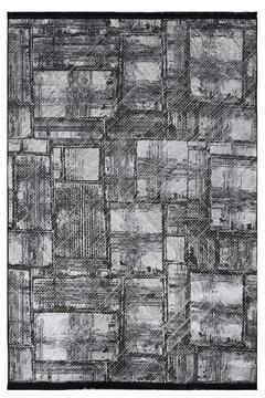 Colored machine carpet on a white background Stock Photos