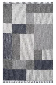 Colored machine carpet on a white background Stock Photos