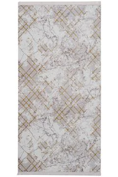 Colored machine carpet on a white background Stock Photos