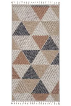 Colored machine carpet on a white background Stock Photos