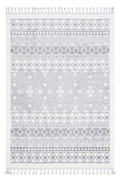 Colored machine carpet on a white background Stock Photos