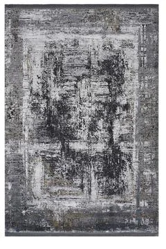 Colored machine carpet on a white background Stock Photos