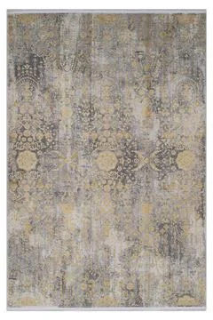 Colored machine carpet on a white background Foto stock