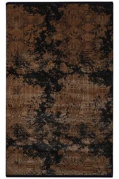 Colored machine carpet on a white background Foto stock