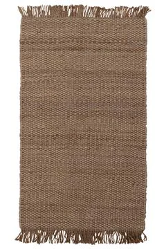 Colored machine carpet on a white background Stock-Fotos