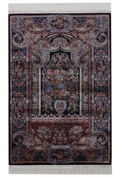 Colored machine carpet on a white background Stock-Fotos