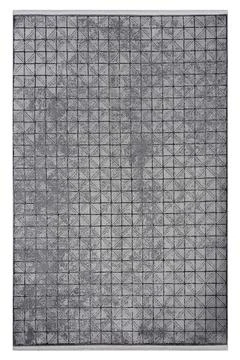 Colored machine carpet on a white background Stock Photos