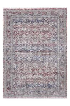 Colored machine carpet on a white background Stock Photos