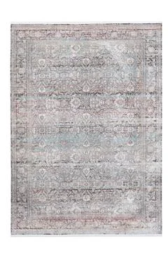 Colored machine carpet on a white background Stock Photos