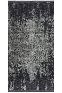Colored machine carpet on a white background Stock Photos