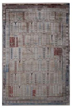 Colored machine carpet on a white background Stock Photos