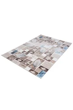 Colored machine carpet on a white background Stock Photos