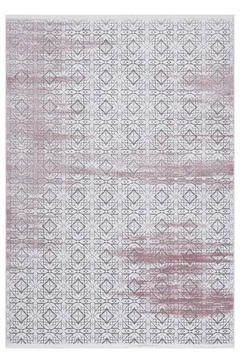 Colored machine carpet on a white background Foto stock