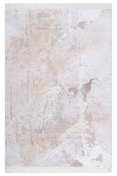 Colored machine carpet on a white background Stock Photos