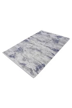 Colored machine carpet on a white background Stock Photos