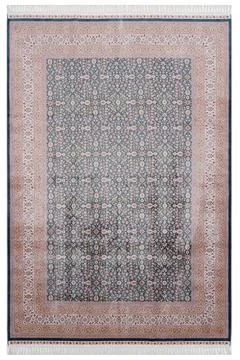 Colored machine carpet on a white background Stock Photos