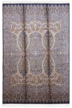 Colored machine carpet on a white background Stock-Fotos