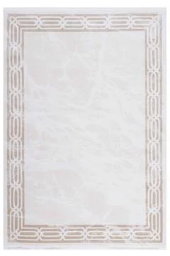 Colored machine carpet on a white background Stock Photos