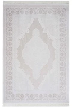 Colored machine carpet on a white background Stock Photos