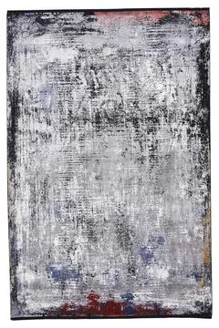 Colored machine carpet on a white background Stock Photos